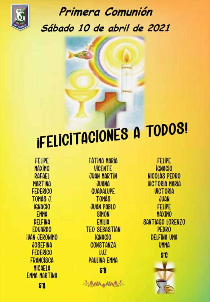 Comuniones 2021 Comuniones 2021